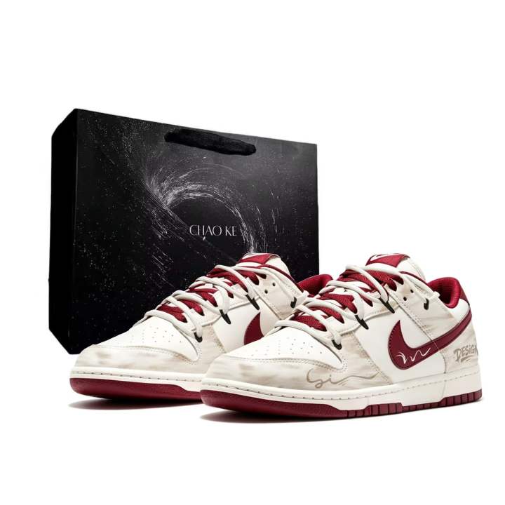 Nike Nike Dunk Skateboard Shoes Men's Low Top White
