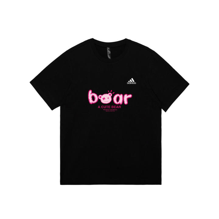 Adidas Adidas MUST HAVES T Shirts Unisex Black Crew Neck Moderate