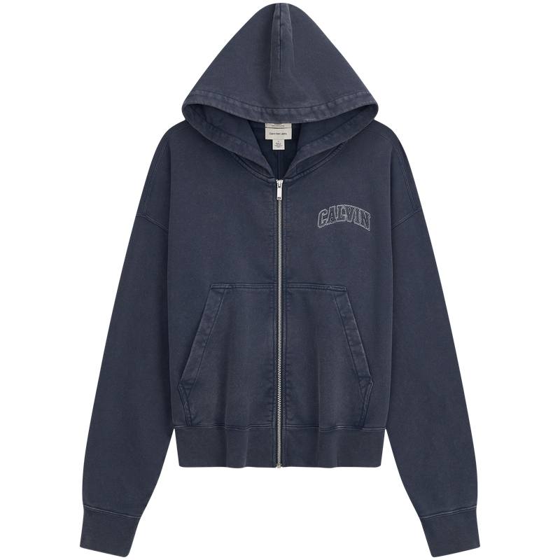 Calvin Klein Sweatshirts Men's Hooded Non Detachable Moderate