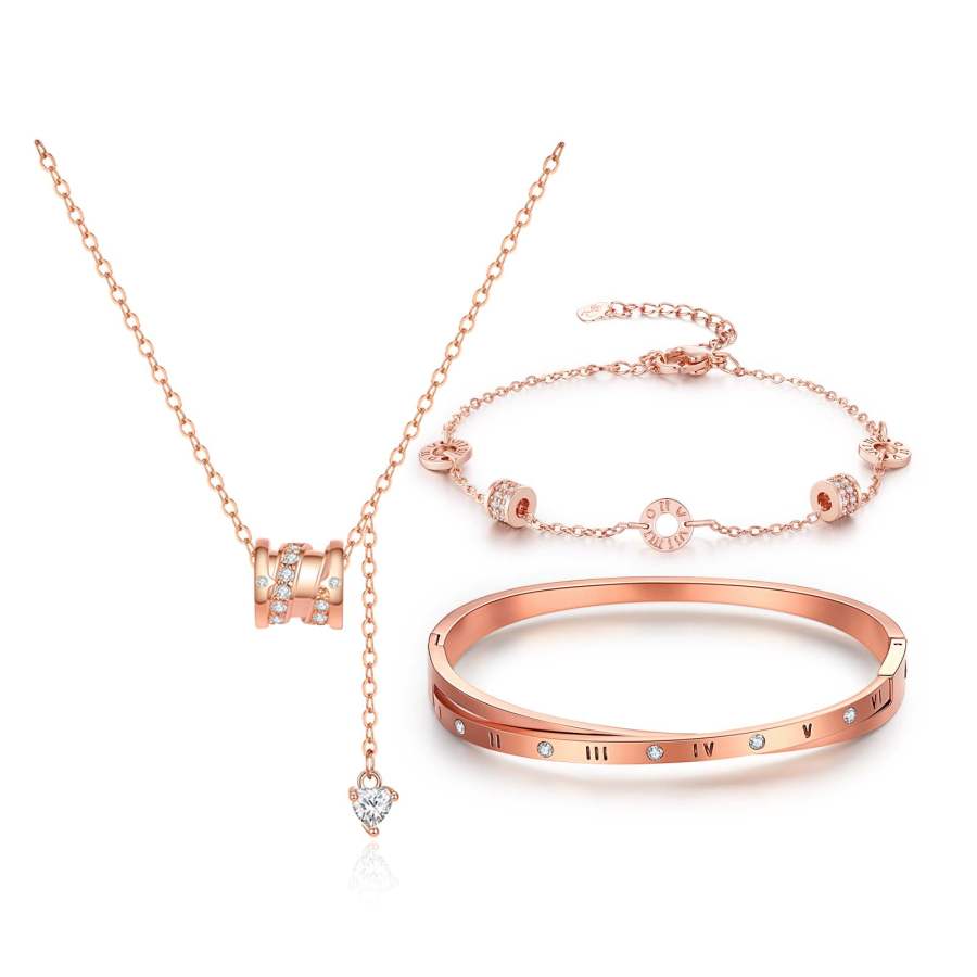 Barbie Crystal Necklaces Women's