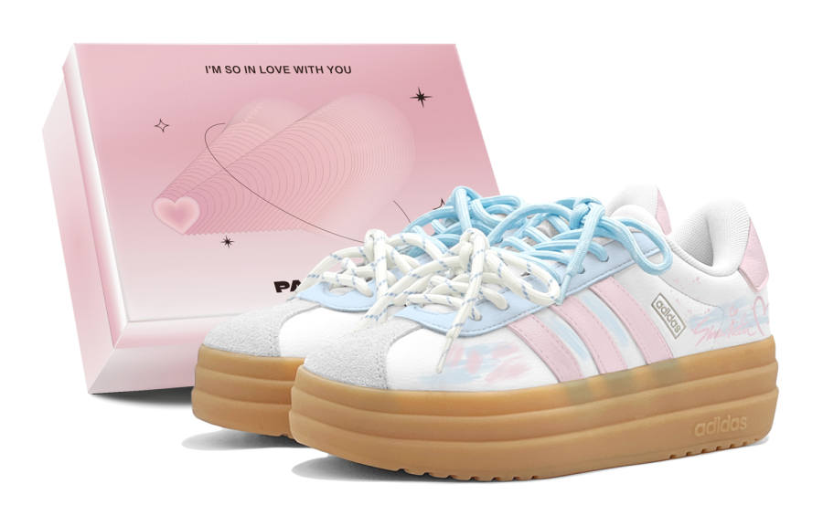 Adidas Adidas VL Court Bold German Army Trainers Women's Low Top White