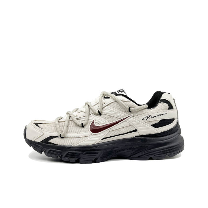 Nike Nike Initiator Running Shoes Unisex Low Top Beige White Red