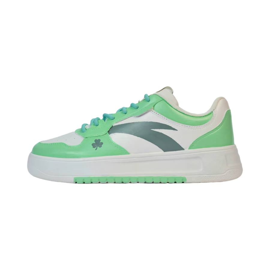ANTA Sky Skateboard Shoes Unisex Low Top White/Pink