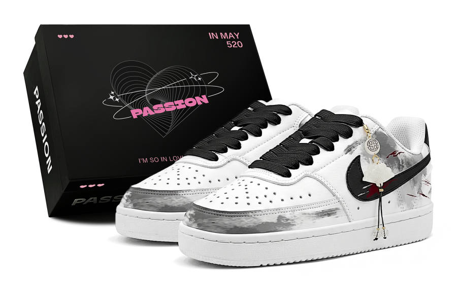 Nike Nike Court Vision 1 Skateboard Shoes Women's Low Top White