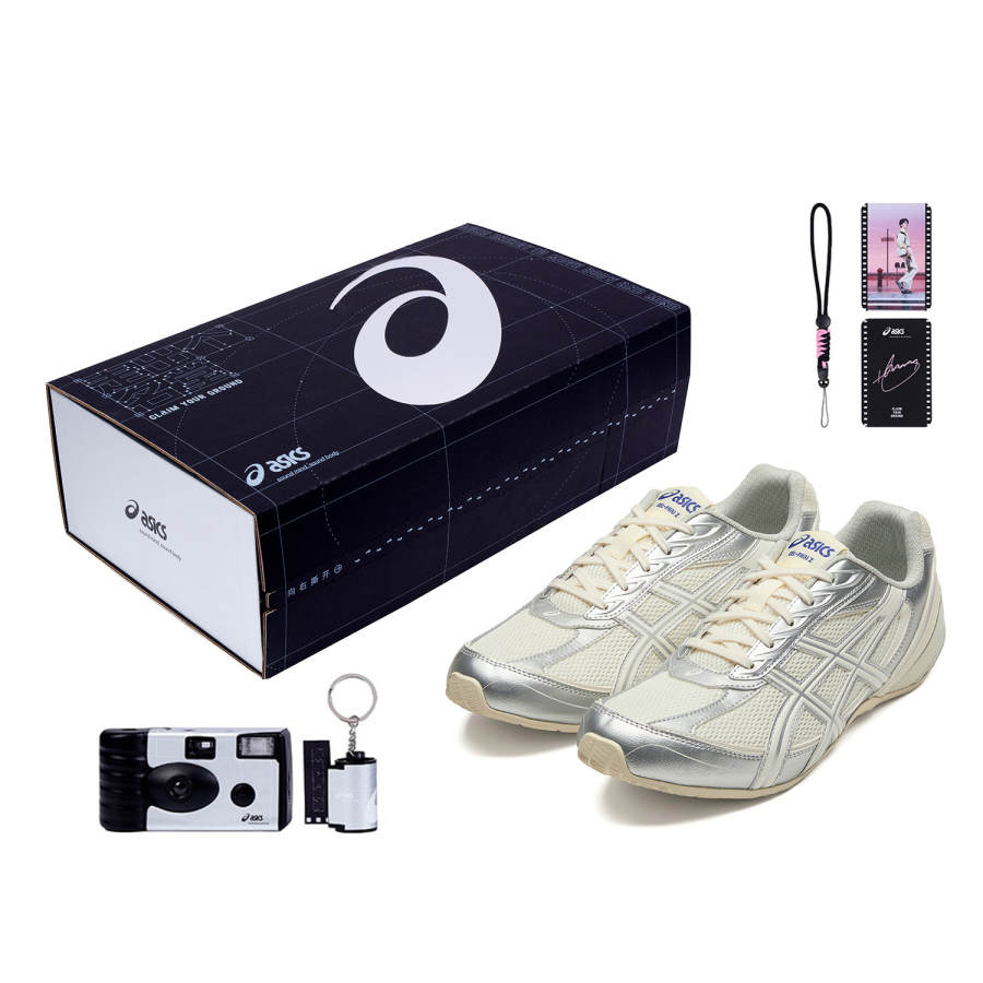 ASICS GEL PHAI Z Running Shoes Unisex Low Top Silvery White