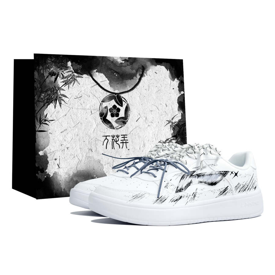 Li-Ning Li Ning Floating Boat Skateboard Shoes Unisex Low Top Black
