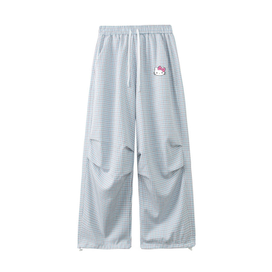 Sanrio Casual Pants Women's Moderate Wide Leg Pants