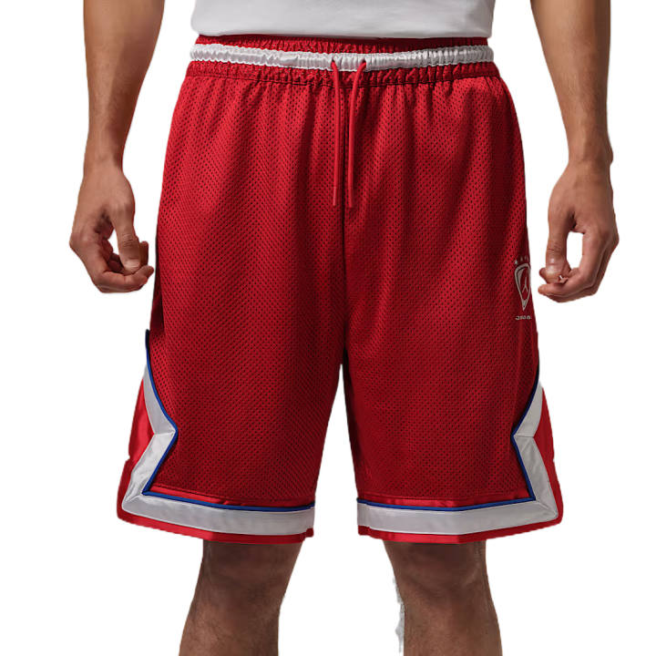 Jordan Jordan Brooklyn Basketball Shorts Men's University Red/White Moderate