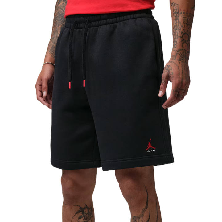 Jordan Jordan Brooklyn Casual Shorts Men's Black/University Red Moderate