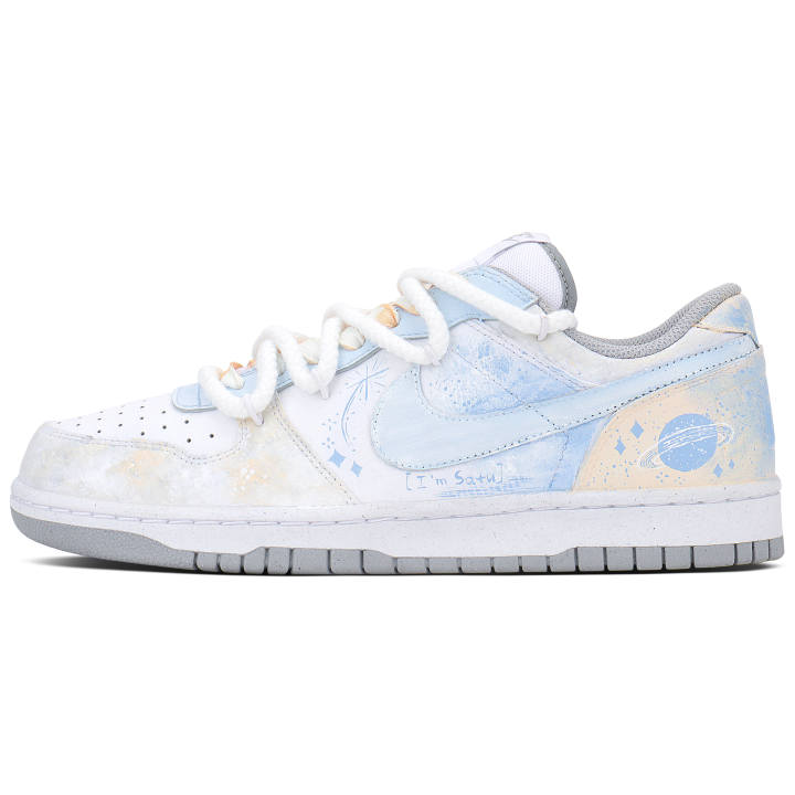 Nike Nike Big Skateboard Shoes Unisex Low Top Blue