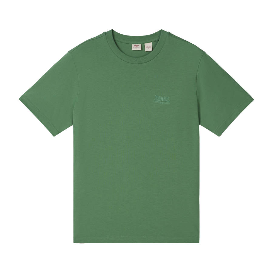 Levis Levis T Shirts Unisex Green Crew Neck