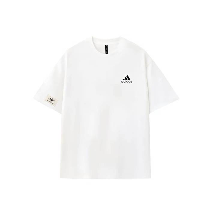 Adidas Adidas MUST HAVES T Shirts Unisex White Crew Neck Moderate