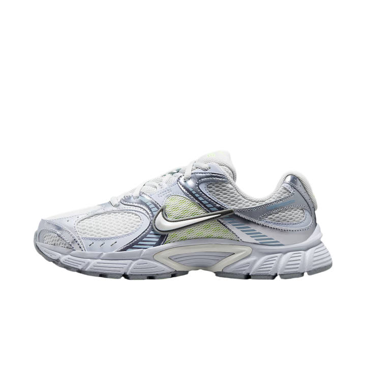 Nike Nike V5 RNR Running Shoes Unisex Low Top Soccer Gray/Light Yellow/Neon Yellow/Ecru