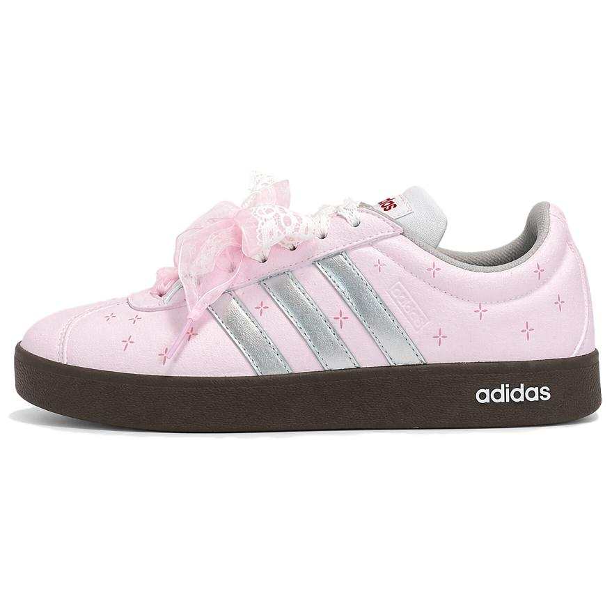 Adidas Adidas VL COURT 2.0 German Army Trainers Unisex Low Top Pink