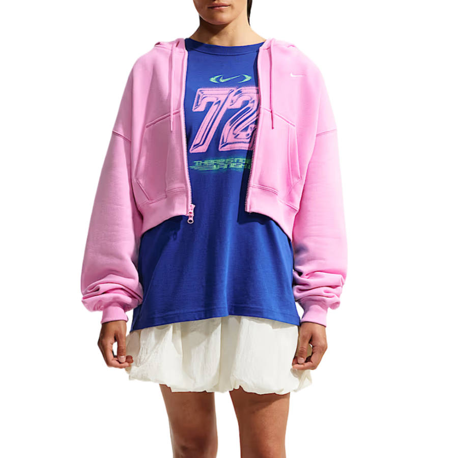 Nike Nike Sweatshirts Women's Pink Ascend/Set Sail Hooded Non Detachable Moderate
