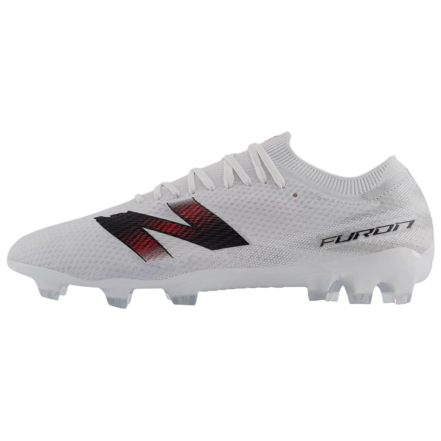 New Balance New Balance Furon V9 Soccer Shoes Unisex White & Black