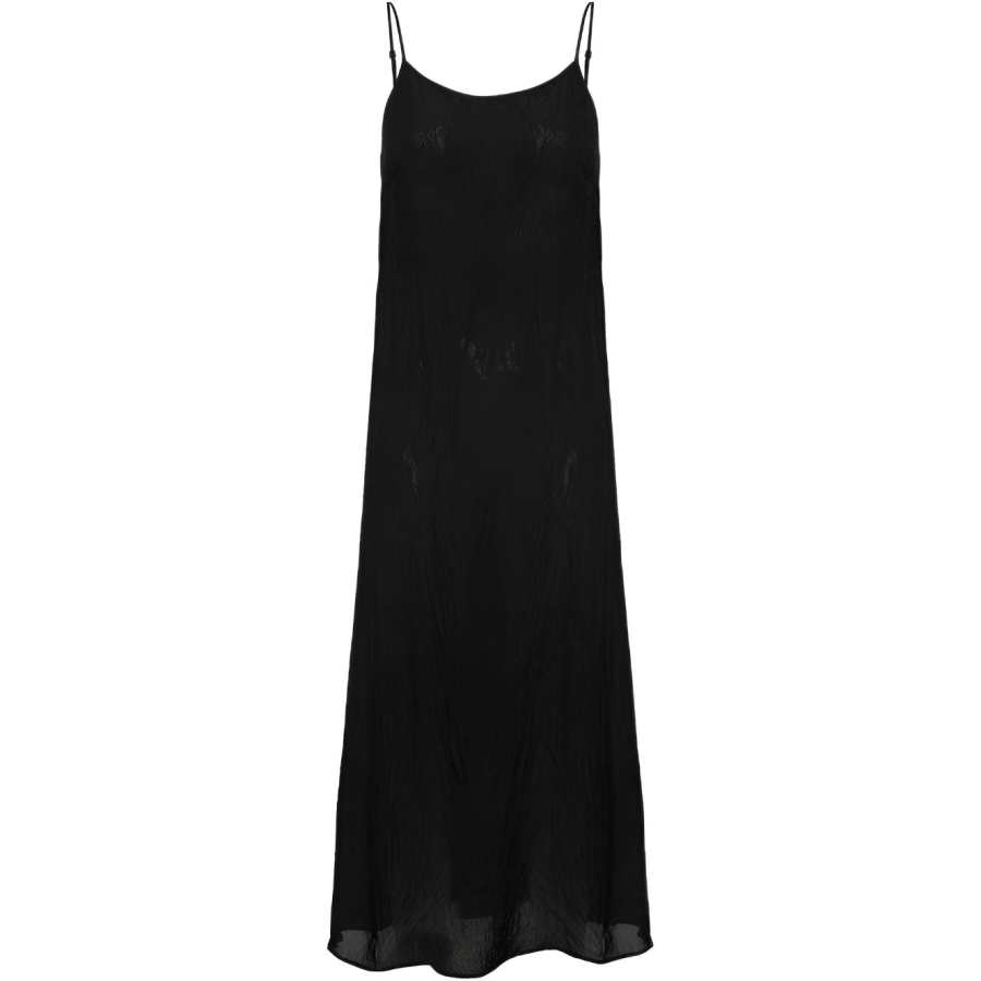 UMA WANG Scoop Neck Midi Slip Dress