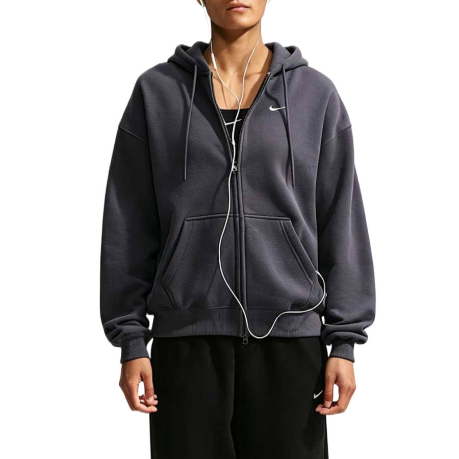 Nike Nike Sweatshirts Women's Grid/Sail Hooded Non Detachable Moderate