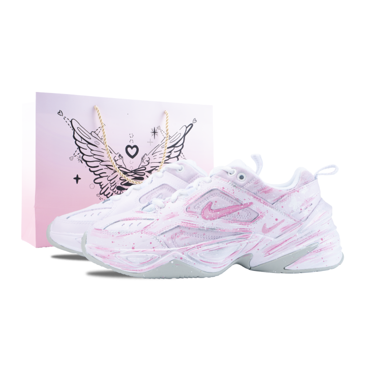 Nike Nike M2K Tekno Chunky Sneakers Women's Low Top White/Pink