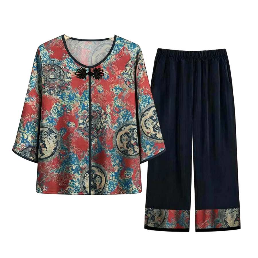 Sugarfunk Sugarfunk Casual Suits Women's Crew Neck Thin
