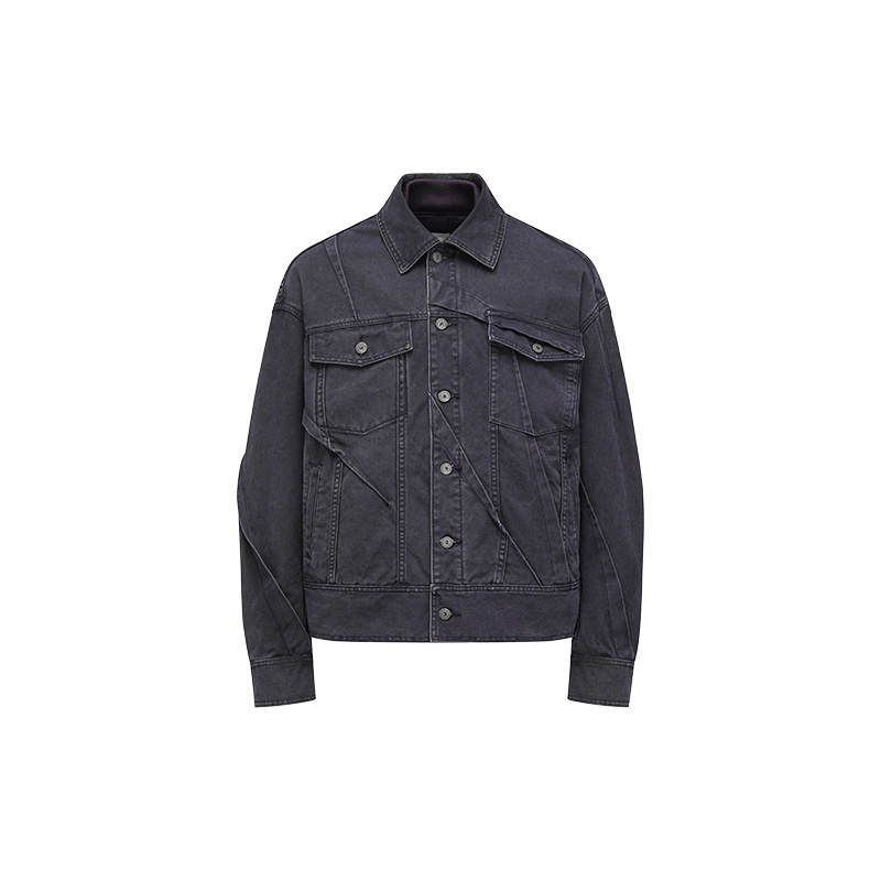 Feng Chen Wang Feng Chen Wang Jackets Unisex Purple Lapel Moderate