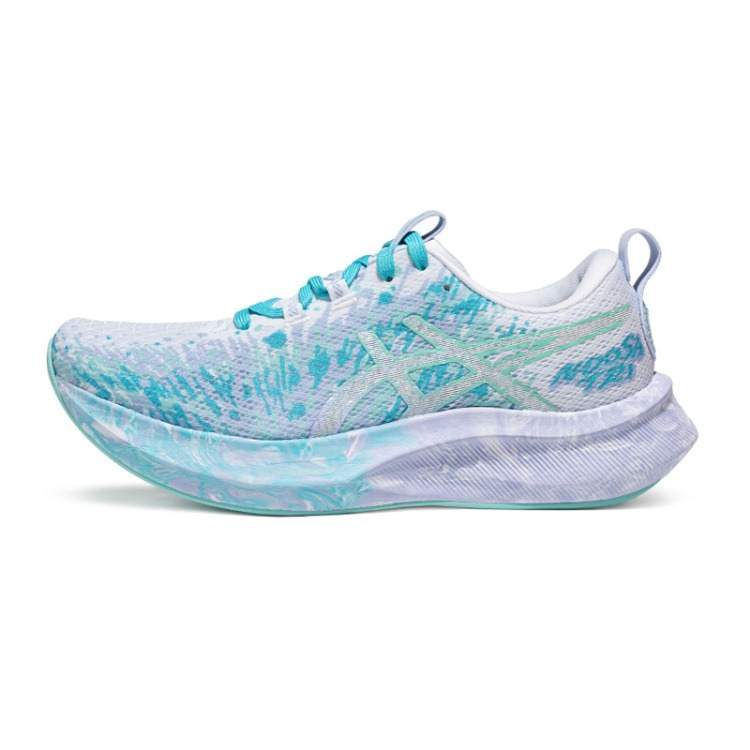 ASICS NOOSA TRI 16 Running Shoes Women's Low Top White/Bright Mint Green