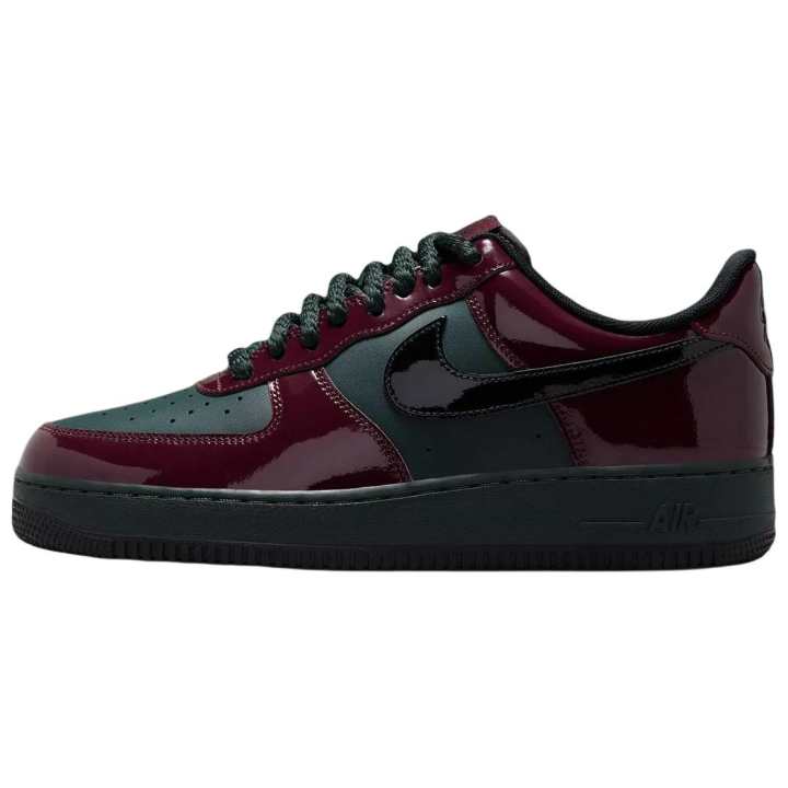 Nike Nike Air Force 1 Skateboard Shoes Men's Low Top Green Red Black