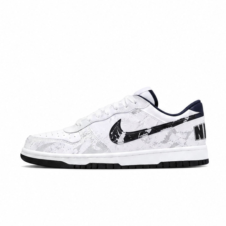 Nike Nike Big Skateboard Shoes Men's Low Top White/Gray
