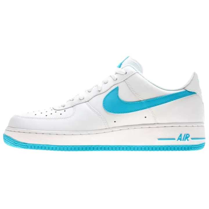 Nike Nike Air Force 1 Skateboard Shoes Men's Low Top White Blue