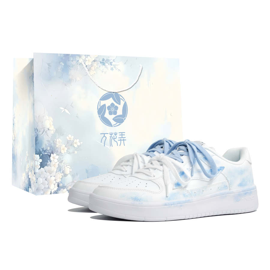 Li-Ning Li Ning Floating Boat Skateboard Shoes Unisex Low Top Blue