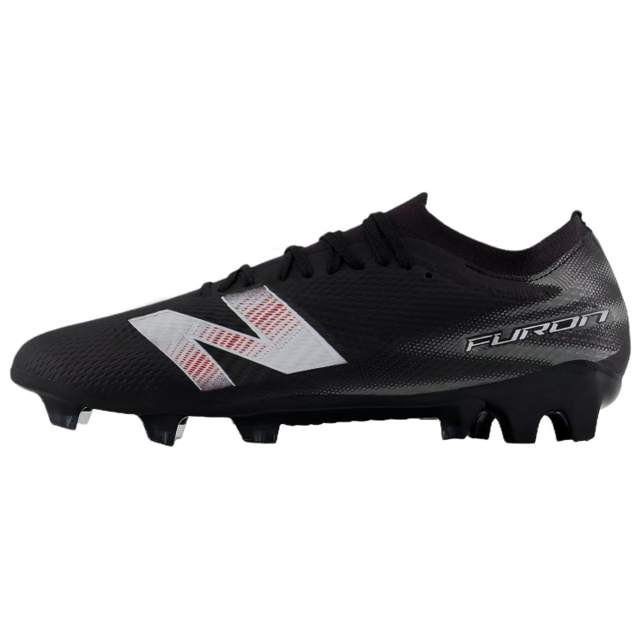 New Balance New Balance Furon V9 Soccer Shoes Unisex Black & White