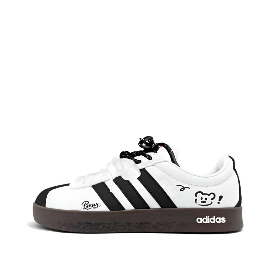 Adidas Adidas VL COURT 2.0 German Army Trainers Women's Low Top White/Black
