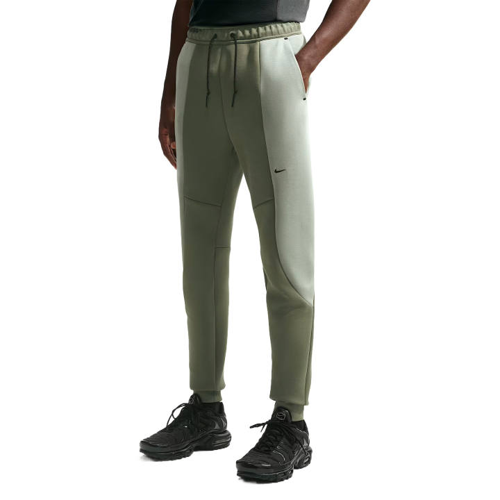 Nike Nike Sportswear Tech Fleece Knitted Sweatpants Men's Silver Sage/Jadeite Horizon/Black Moderate Cuffed Pants