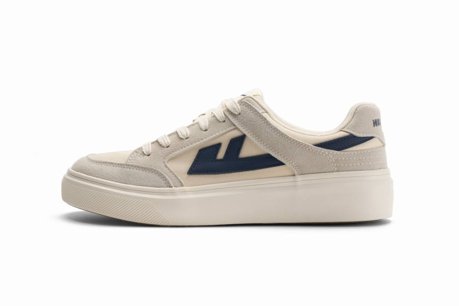 WARRIOR WARRIOR Canvas Shoes Men's Low Top Blue