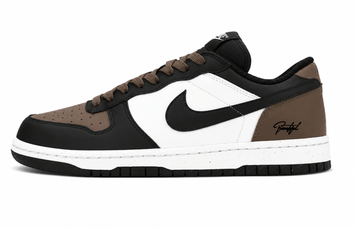 Nike Nike Big Skateboard Shoes Men's Low Top Brown