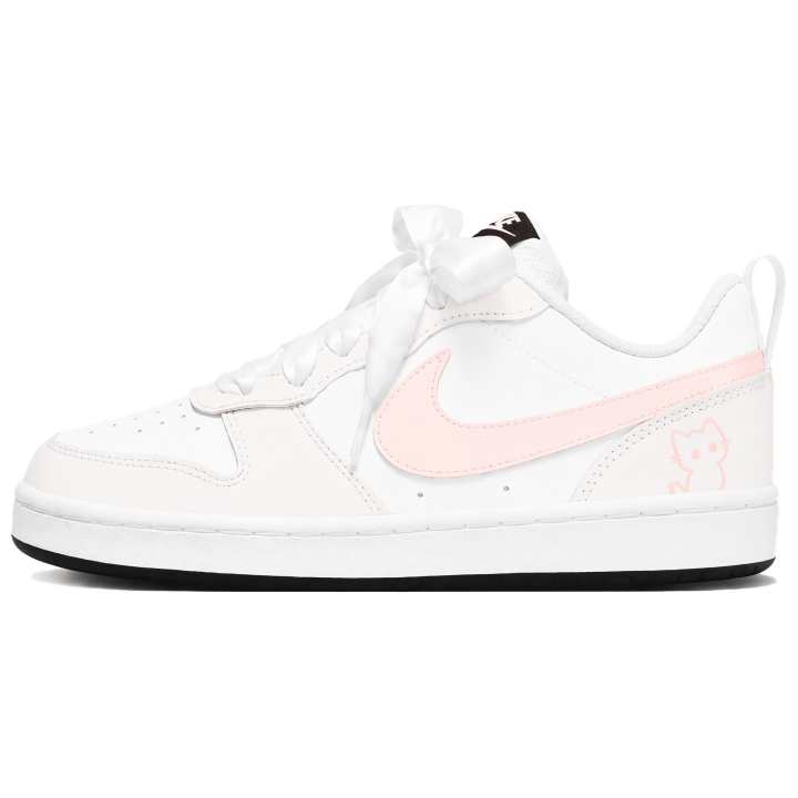 Nike Nike Court Borough 2 Skateboard Shoes Women's Low Top White/Pink