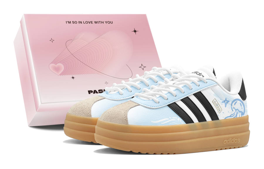 Adidas Adidas VL Court Bold German Army Trainers Women's Low Top White