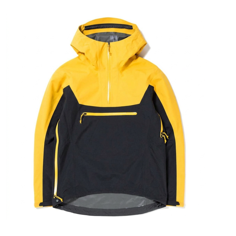 Arcteryx ALPHA SL Jackets Men's Concrete Gray Hooded Non Detachable Moderate