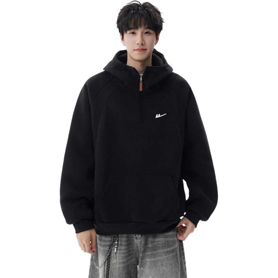 WARRIOR Sweatshirts Unisex Hooded Non Detachable Moderate Straight Fit