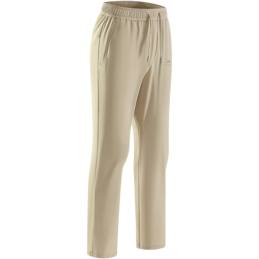 Skechers Cooling Collection Casual Pants Unisex Light Khaki Thin Straight Fit Pants
