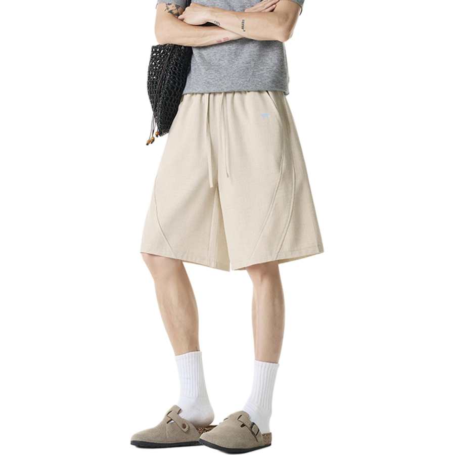 WARRIOR WARRIOR Casual Shorts Unisex Thin Straight Fit Pants