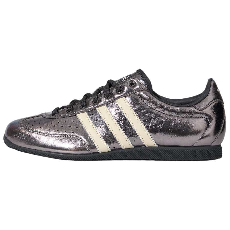 Adidas Originals CHANGLE German Army Trainers Women's Low Top Bright Metallic Iron Gray/Ivory/Dark Gray