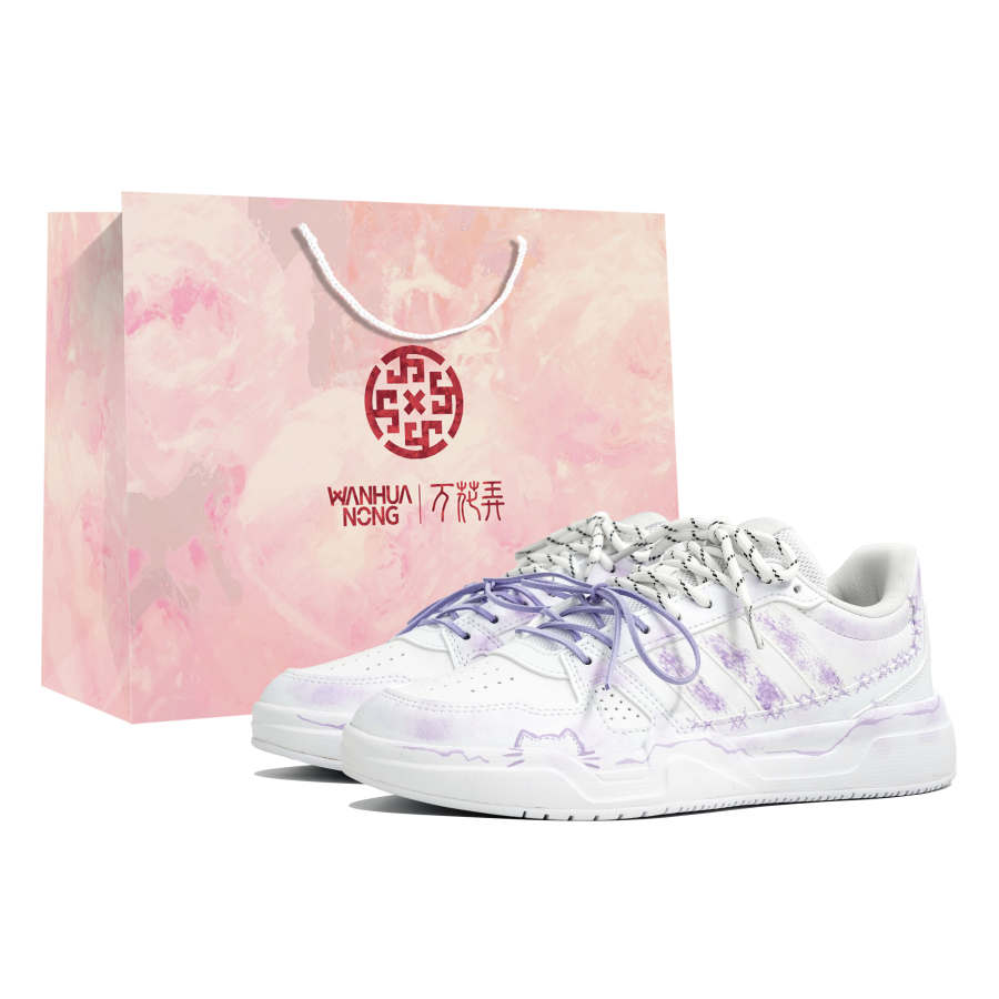 Adidas Adidas LITE BALLER Skateboard Shoes Unisex Low Top Purple
