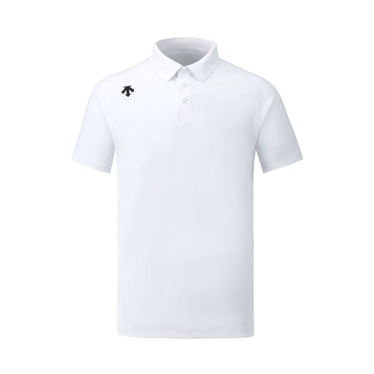 DESCENTE DESCENTE Training Polo Shirts Men's Polo Collar Thin