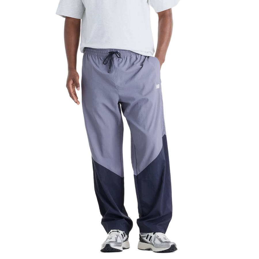 New Balance New Balance NB Sport Sports Pants Men's Neptune Gray With Midnight Moderate Straight Fit Pants