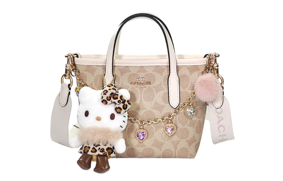 COACH City Handbags Sweet Leopard Style
