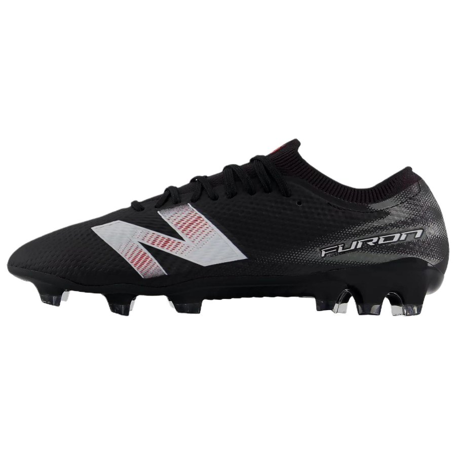 New Balance New Balance Furon V9 Soccer Shoes Unisex Black & White