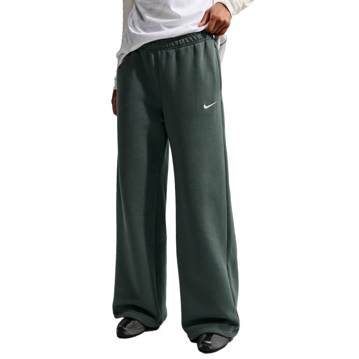Nike Nike Knitted Sweatpants Women's Green Camouflage/Sail White Moderate Wide Leg Pants