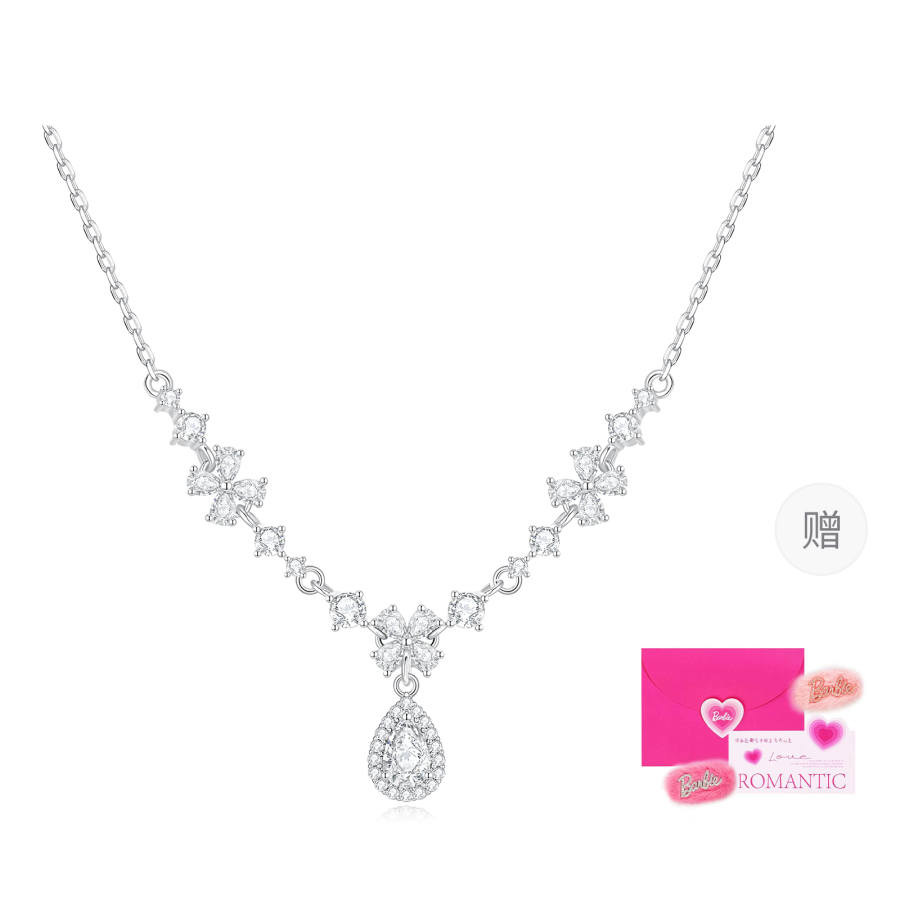 Barbie Crystal Necklaces Women's