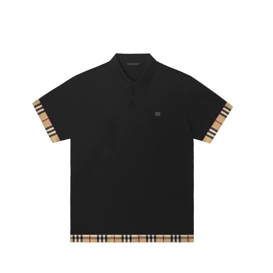 KOLON SPORT Polo Shirts Men's Black/Blk Polo Collar Moderate Other
